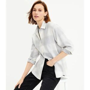 🆕️ NWT! Plaid Flannel Everyday Tunic Shirt